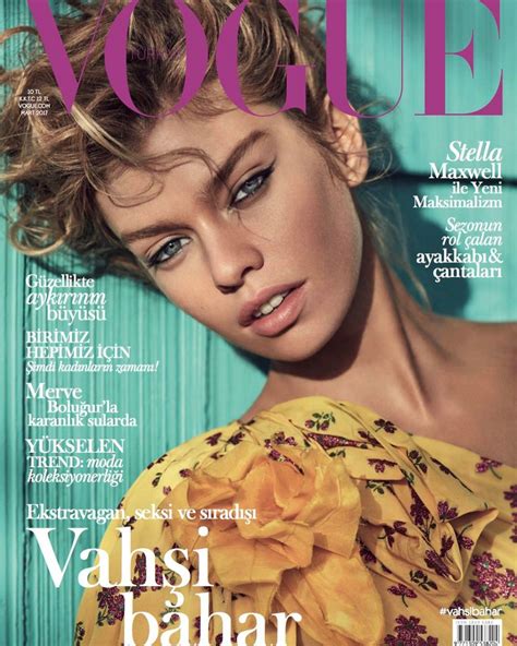 Vogue's Covers: Stella Maxwell 